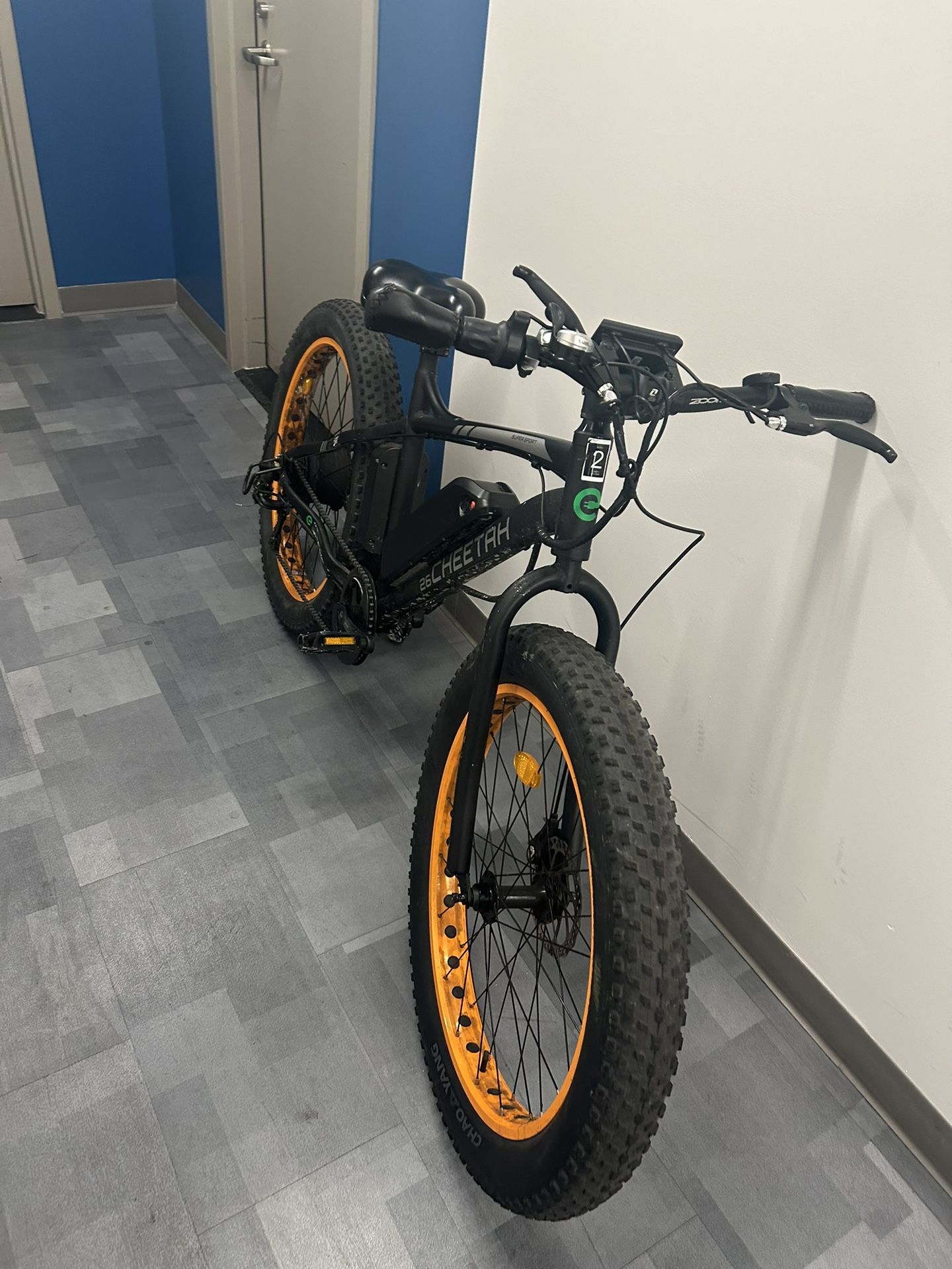 26” CHEETAH SUPER SPORT ELECTRIC BIKE