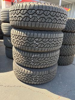 4 tires off 2026 f150 xlt 275 65 R 18