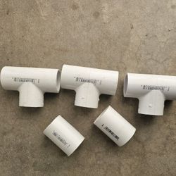 PVC schedule 40 tee Fittings 