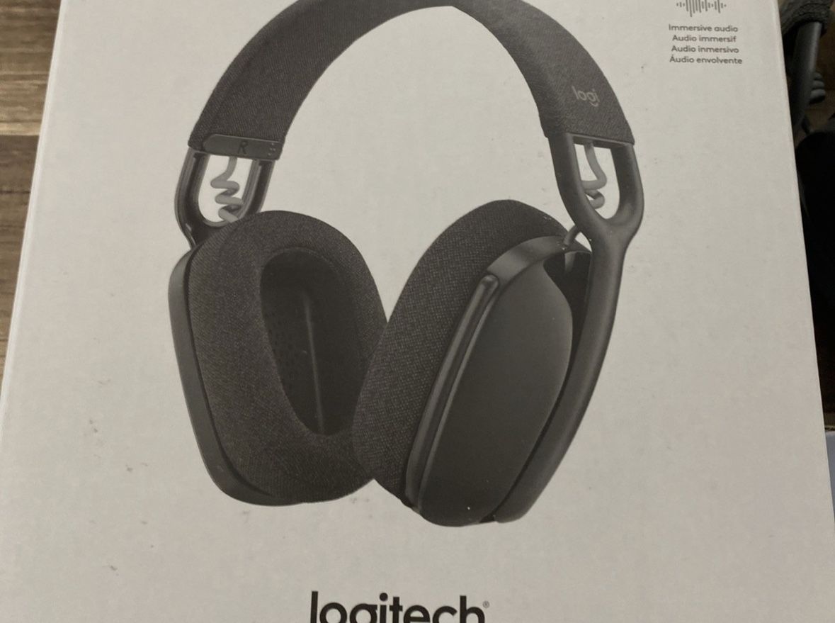 Logitech Zone Vibe 100 Wireless Noise Canceling Bluetooth Headsets Graphite/ F