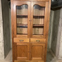 Antique Refinished Cupboard