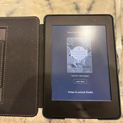 Amazon Kindle Paperwhite 3 7th Gen - Black