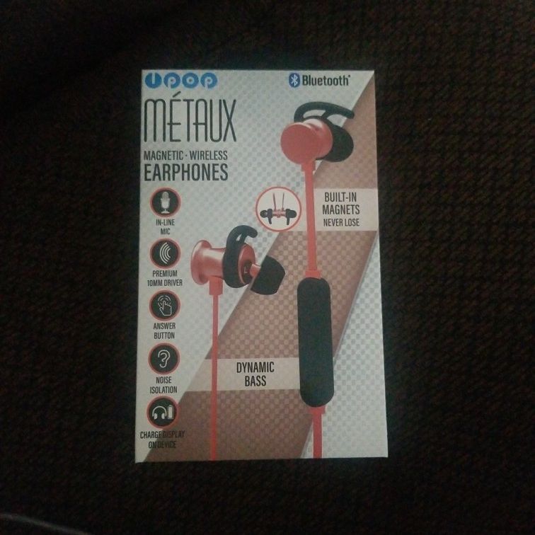 METAUX MAGNETIC- WIRELESS EARPHONES
