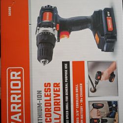 Battery Powered Drill