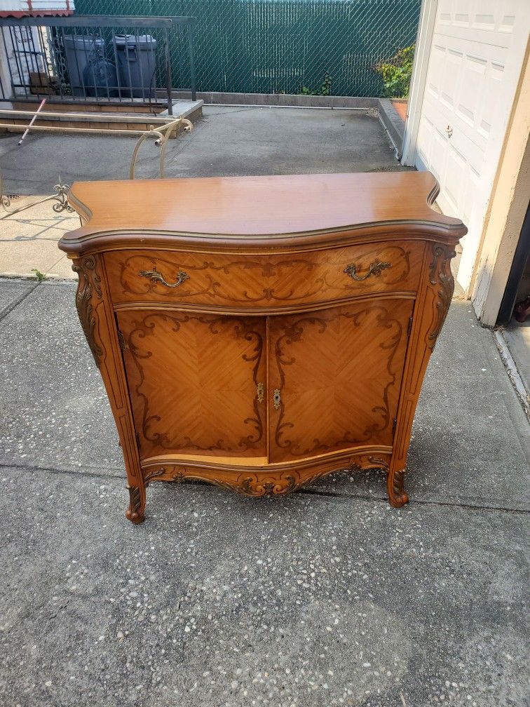 Antique Bar Cabinet