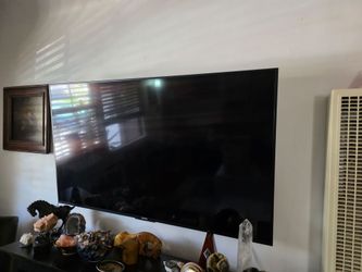 Large flat screen TV