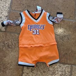 Lakers faux tattoo baby infant onesie costume 18-24M