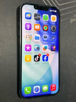 IPHONE 14 128 GB FACTORY UNLOCKED BLUE USED NORMAL WEAR  CLEAN ✅📺💯✅📺💯