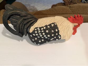 Rooster shelf sitter