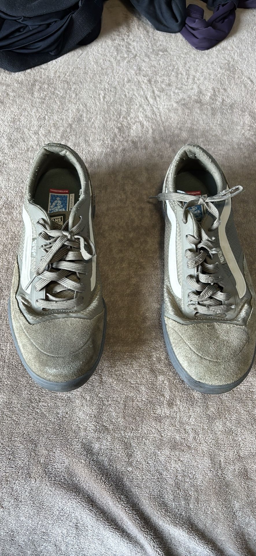 Vans Skate Shoes Forest Green