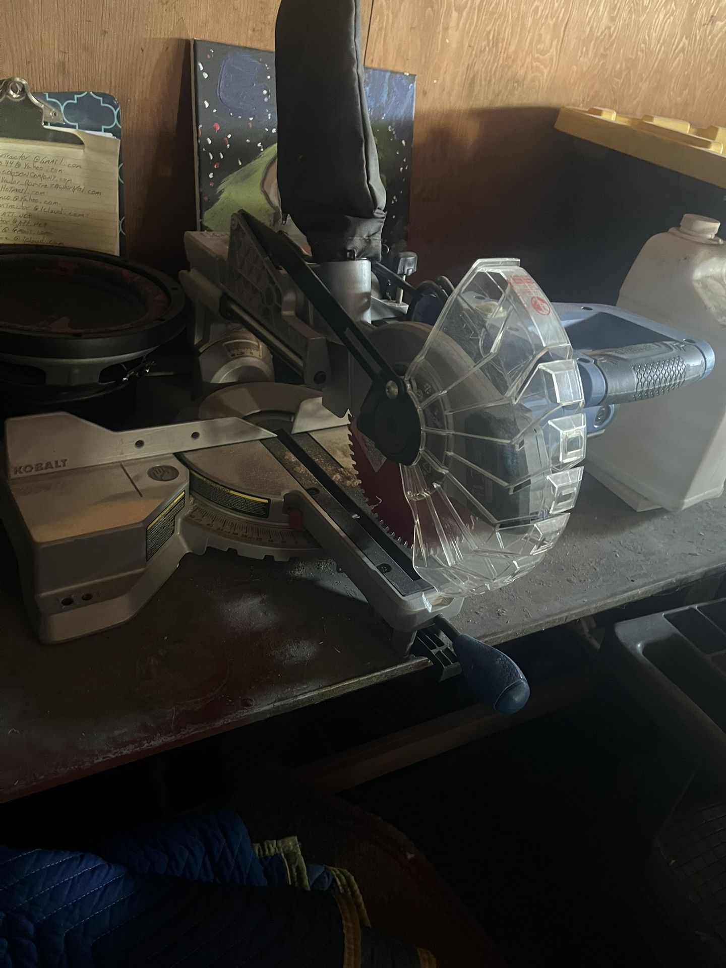 Kobalt Mitter Sliding Saw