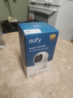 EUFY Indoor Cam E30 4K Clarity from Every Angle