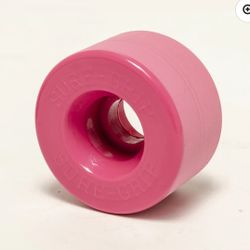 Sure Grip Velvet Vanathane Roller Skate Wheels - Pink 55mm