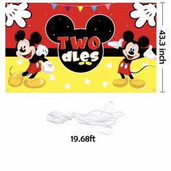 Telon De Fondo Mickey Twodles