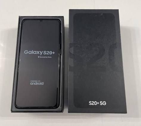 Samsung S20 + 5g With OEM Accessories Cosmic Black Unlocked