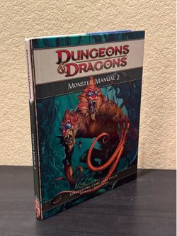 Dungeons & Dragons Monster Manual 2 Supplement (HC, 4th Ed.) 2009
