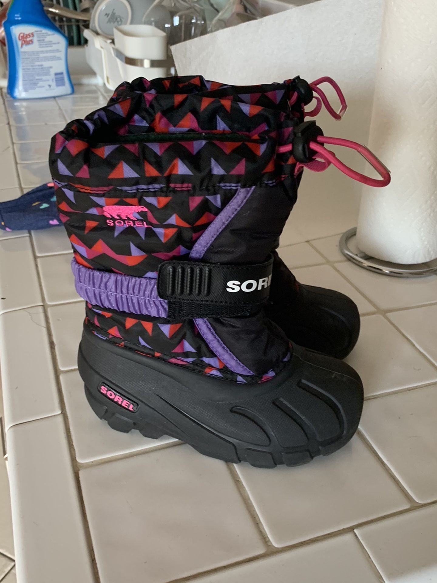 Girl Snow Boots Size 10 Toddler
