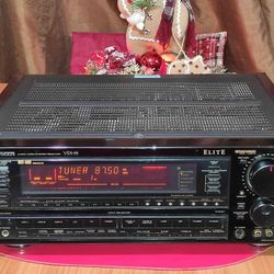 Vintage Pioneer Elite VSX 95 600w Stereo Receiver Dolby Pro Logic Copper Chassis 