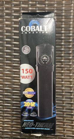 150 Watt NEO THERM Submersible Aquarium Heater By COBALT AQUATICS 