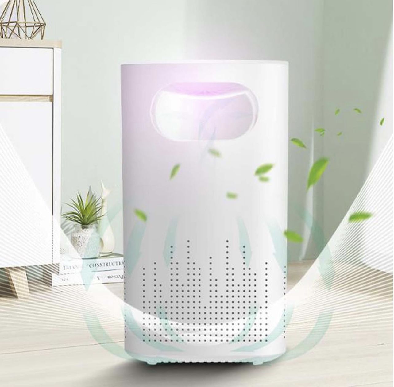 Air Purifiers for Home Bedroom - Purple Light