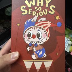 Popmart Why So Serious Secret
