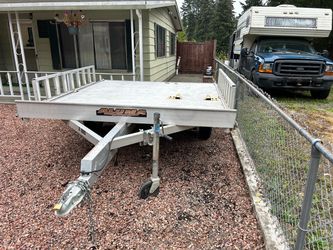 2014 aluminum trailer