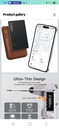 Ultra Slim Air Card Tag