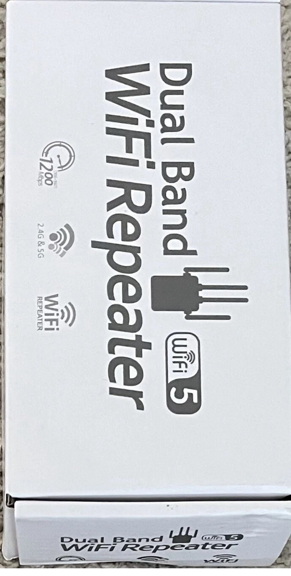 Dual Band Wifi Repeater Wifi 5 AC1200 2.4G/5G Extender