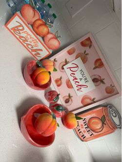 Peach home decor
