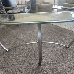 FREE glass sofa back console table
