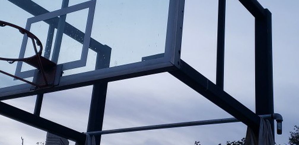 Professional Style Glass Basketball Hoop
