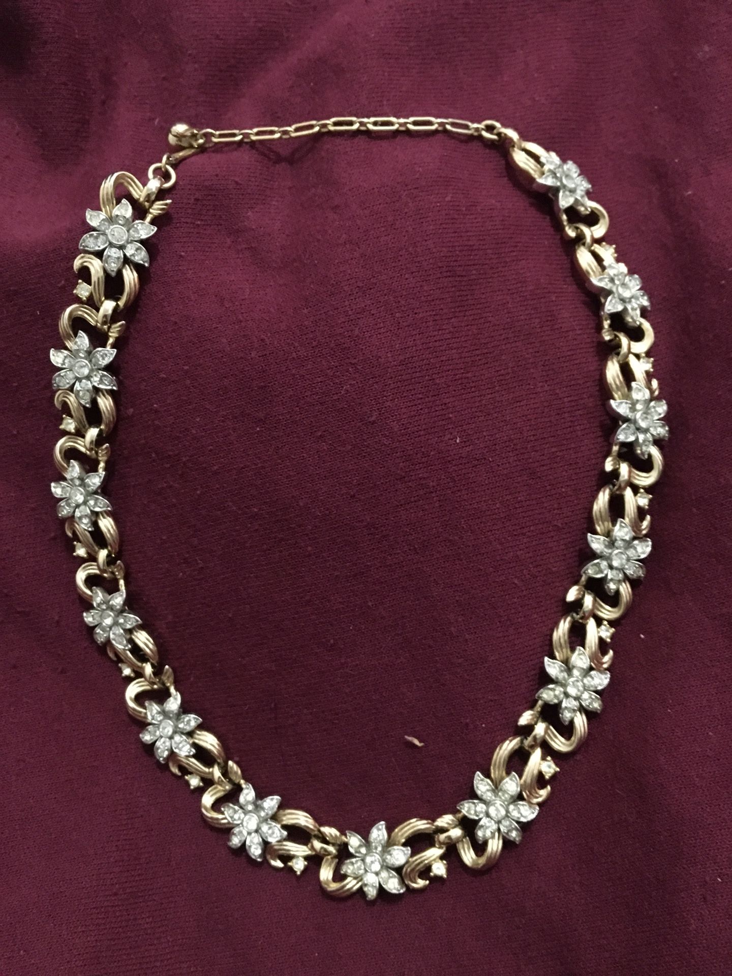 Trifari Floral Choker