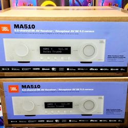 🔥JBL MA510 🔥$350 Firm On Price 🔥5.2 canales, 8K AV, Bluetooth, Wi-Fi, Apple AirPlay, Spotify