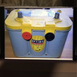 Yellow  OPTIMA  Battery