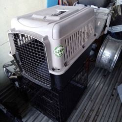 Plastic And Iron Kennels 