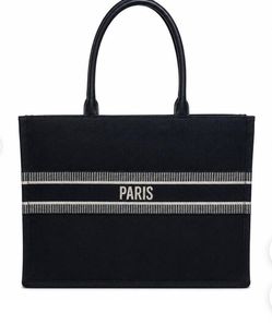 Navy Blue Paris Bag
