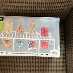 White Shelf Organizer 