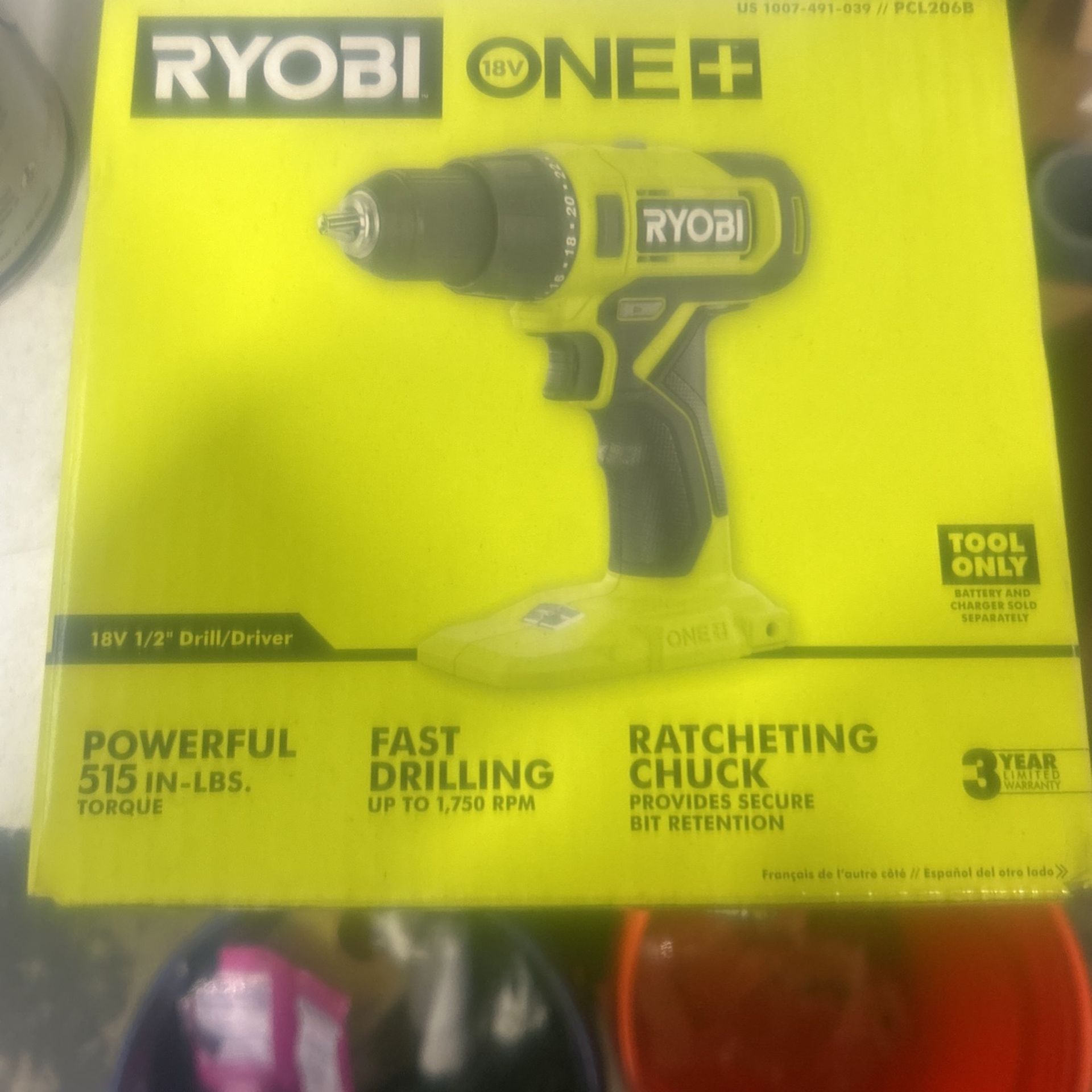 Ryobi Drill.