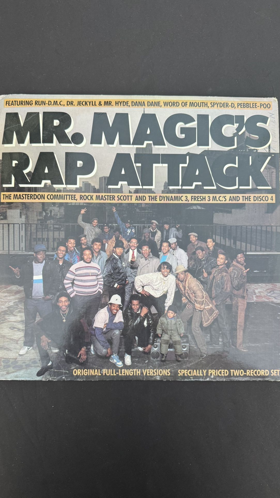 Mr. Magic’s Rap Attack (Profile Records, 1985) — 2xLP