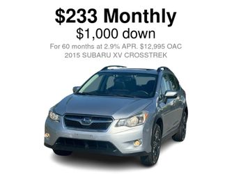 2015 SUBARU XV CROSSTREK