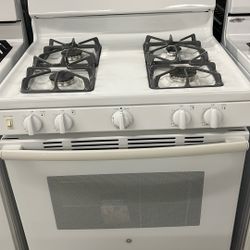 GE White Gas Stove Used  