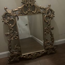 Beautiful Antique/ Baroque Style Mirror