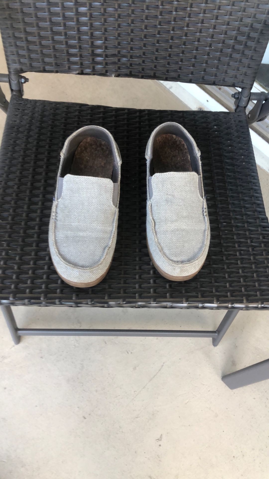 Men’s shoes/ Mocassin/ Slip On shoes/ Light Gray