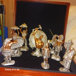 Native American figurines.