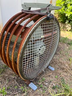 Vintage mid Century industrial fan by Westinghouse