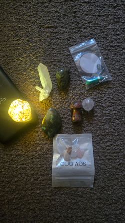 Mixed Crystal and Gemstone Collection