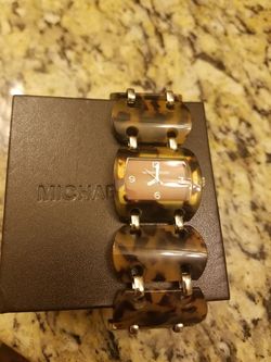 Michael Kors Tortuise Shell Band Watch