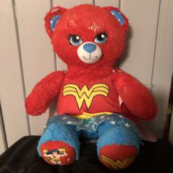 Build a Bear Wonder Woman red bear