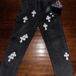 Chrome Demin Levis Jeans 