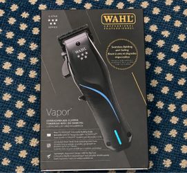 Wahl Vapor Cord/Cordless Clipper— new in box